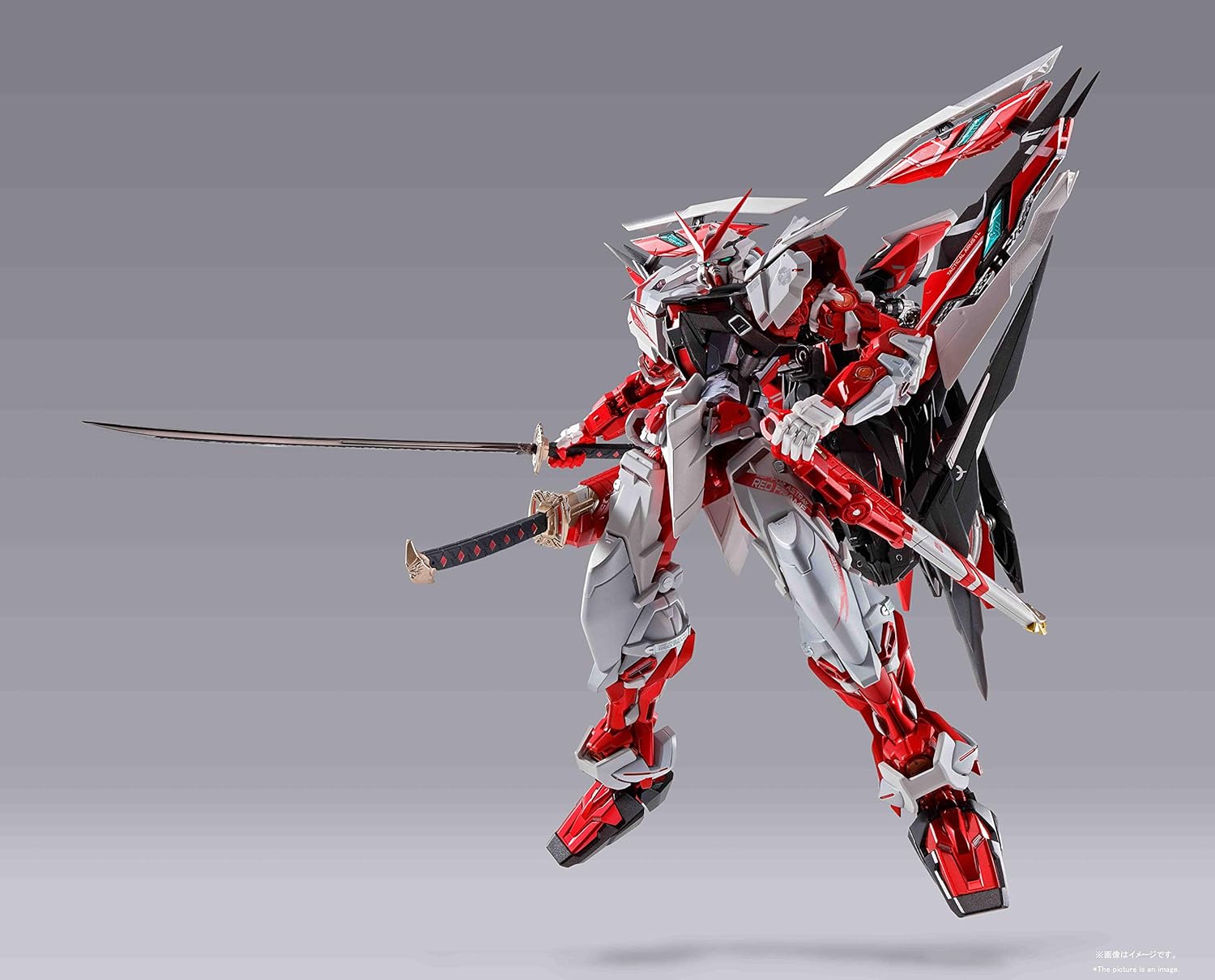 TAMASHII NATIONS - Alternative Strike - Gundam Astray Redframe Kai (Alternative Strike Ver.), figurine à collectionner en métal de Bandai Spirits