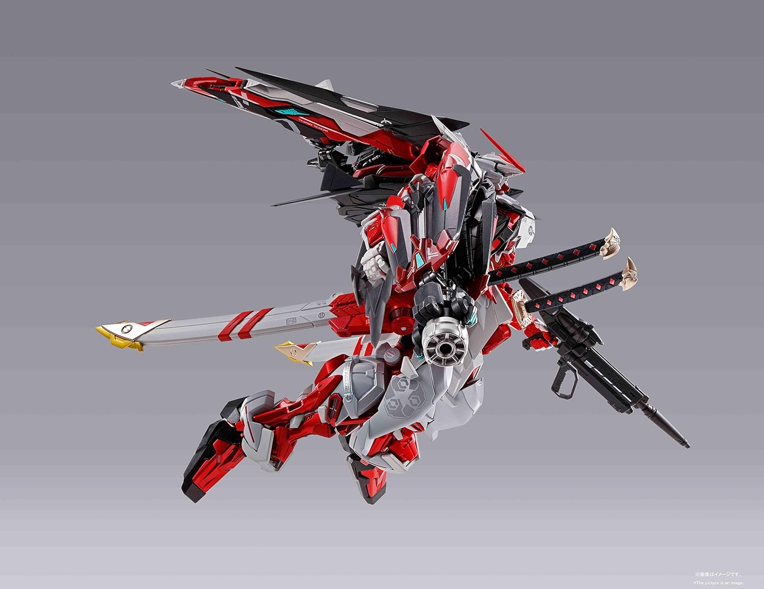 TAMASHII NATIONS - Alternative Strike - Gundam Astray Redframe Kai (Alternative Strike Ver.), figurine à collectionner en métal de Bandai Spirits