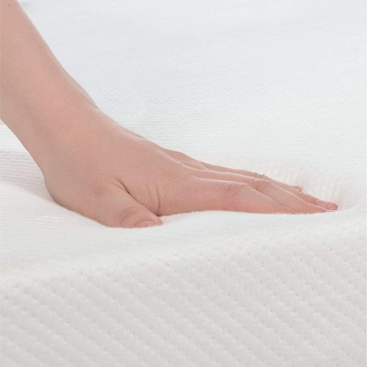 Milliard 4.5 Inch Memory Foam Replacement Mattress with Breathable, Waterproof and Washable Cover for Full Size Sleeper Sofa and Couch Beds (Sofa Not Included) - Full · v2