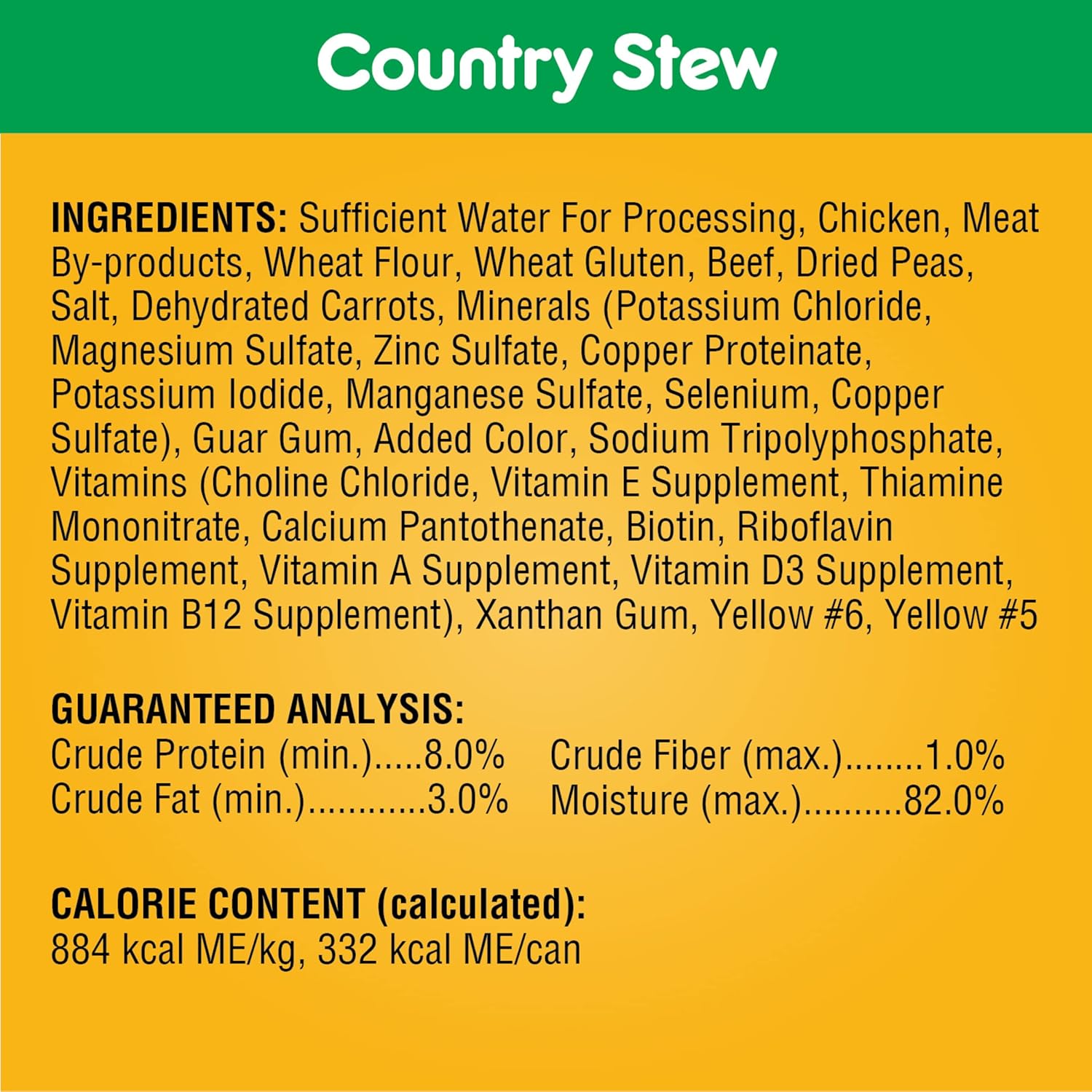 PEDIGREE CHOICE CUTS IN GRAVY, gevarieerd pakket voor zacht nat hondenvoer voor volwassenen, met de smaak Country Stew en Chicken Rice, 13,2 oz. Blikjes (verpakking van 24)
