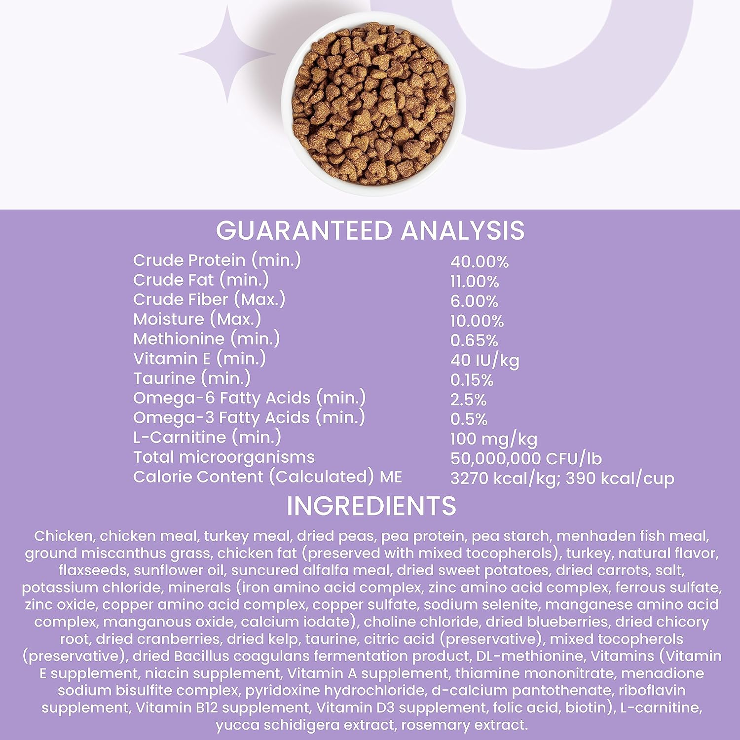 Cibo secco per gatti I and love and you Naked Essentials - Chicken Turkey for Indoor Health - Senza cereali, carne vera, senza riempitivi, sacchetto da 3,4 libbre