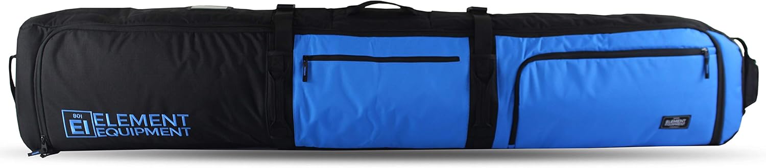 Wheeled Padded Ski Bag Ultimate Double - Premium High End Double Roller Travel Bag · v4