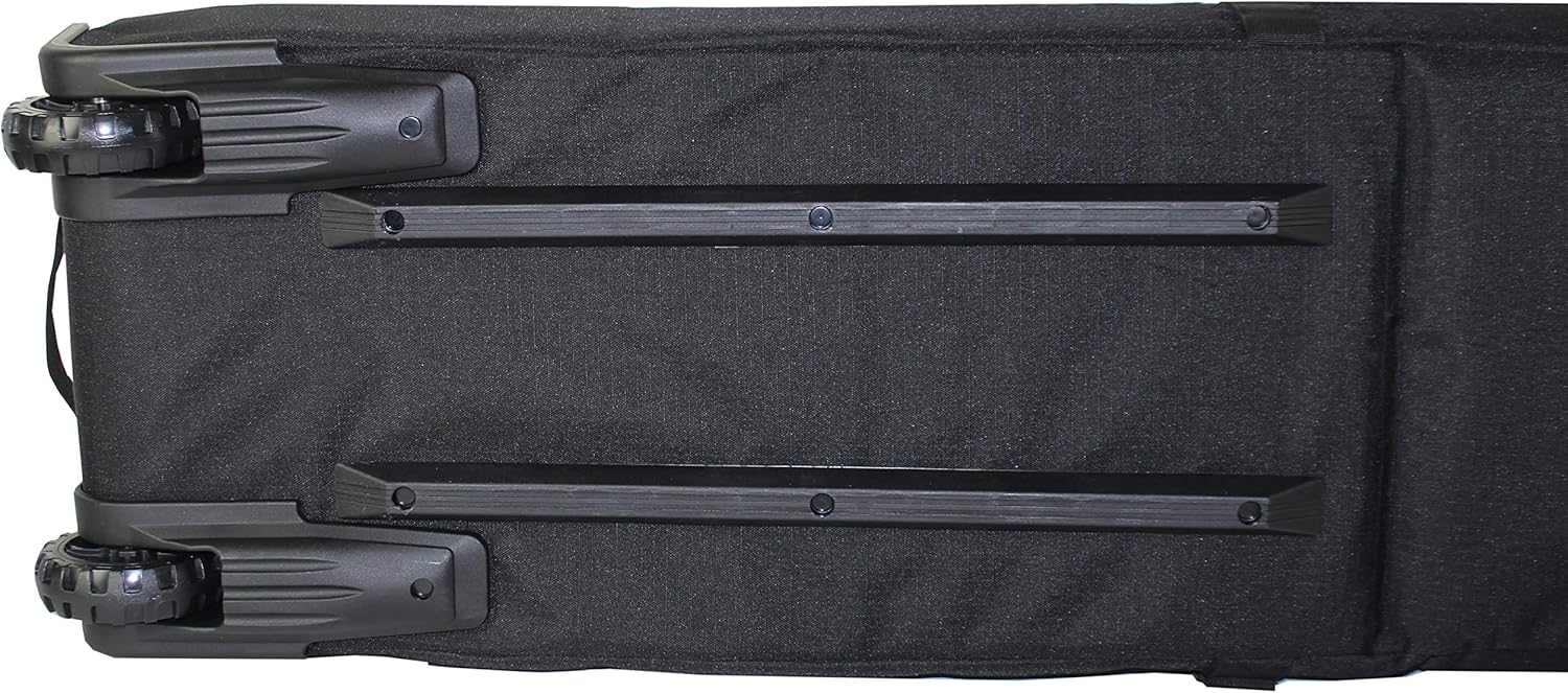 Wheeled Padded Ski Bag Ultimate Double - Premium High End Double Roller Travel Bag · v4