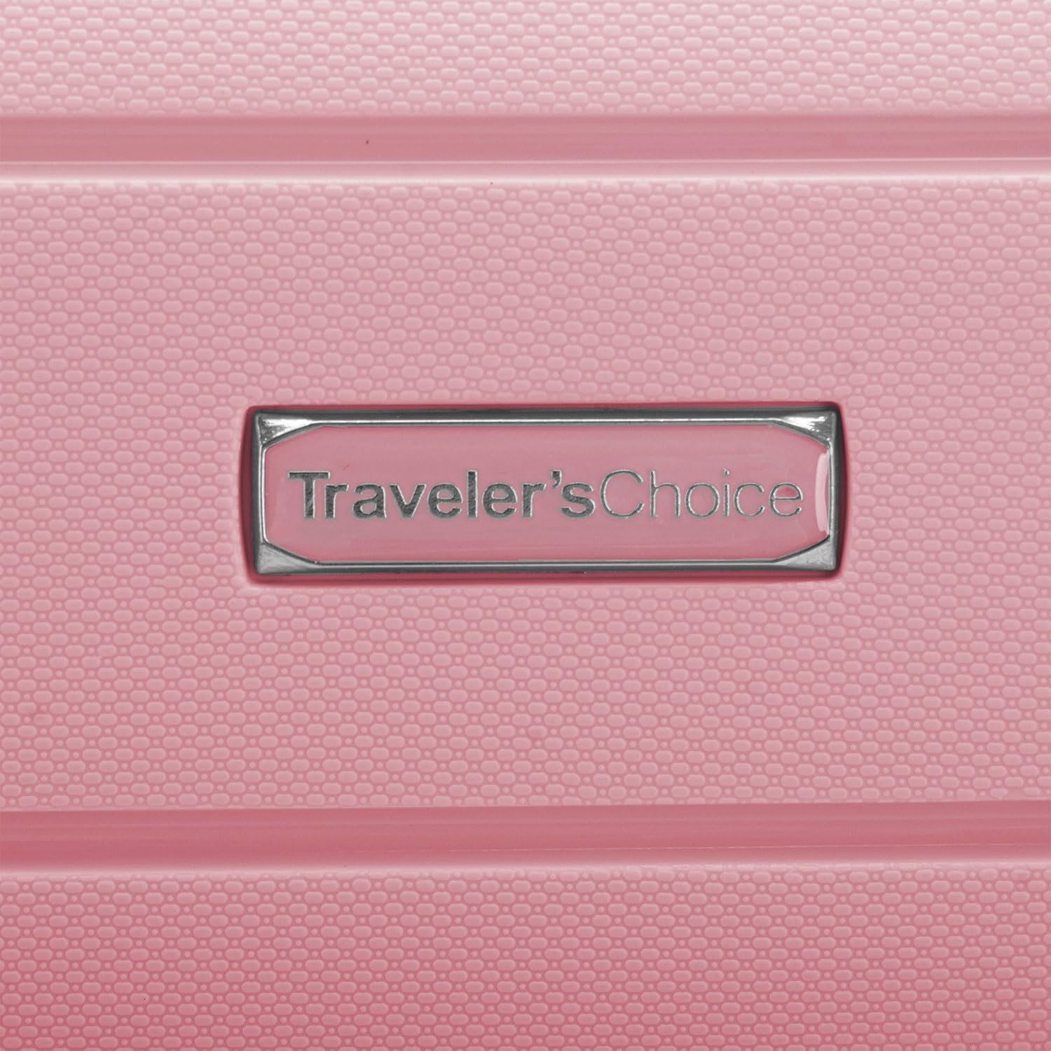 Travelers Choice Pagosa Indestructible Hardshell Rozszerzalny bagaż obrotowy, różowy, tylko do zameldowania