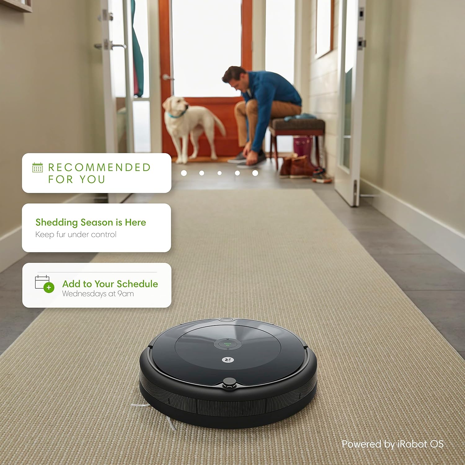 iRobot Roomba 692 Robot Vacuum - Wi-Fi Connectivity, Personalized Cleaning Recommendations, Works with Alexa, Good for Pet Hair, Carpets, Hard Floors, Self-Charging · v2