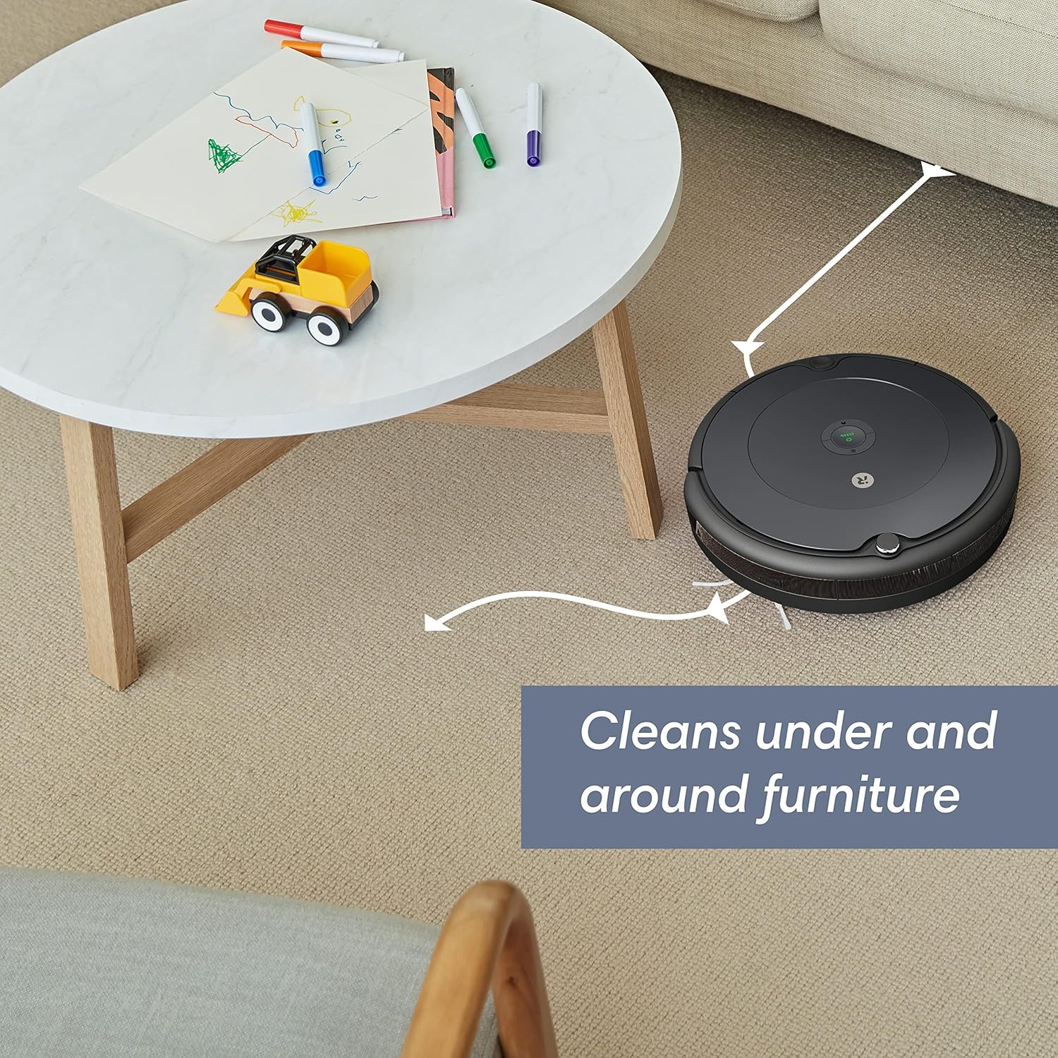 iRobot Roomba 692 Robot Vacuum - Wi-Fi Connectivity, Personalized Cleaning Recommendations, Works with Alexa, Good for Pet Hair, Carpets, Hard Floors, Self-Charging · v2