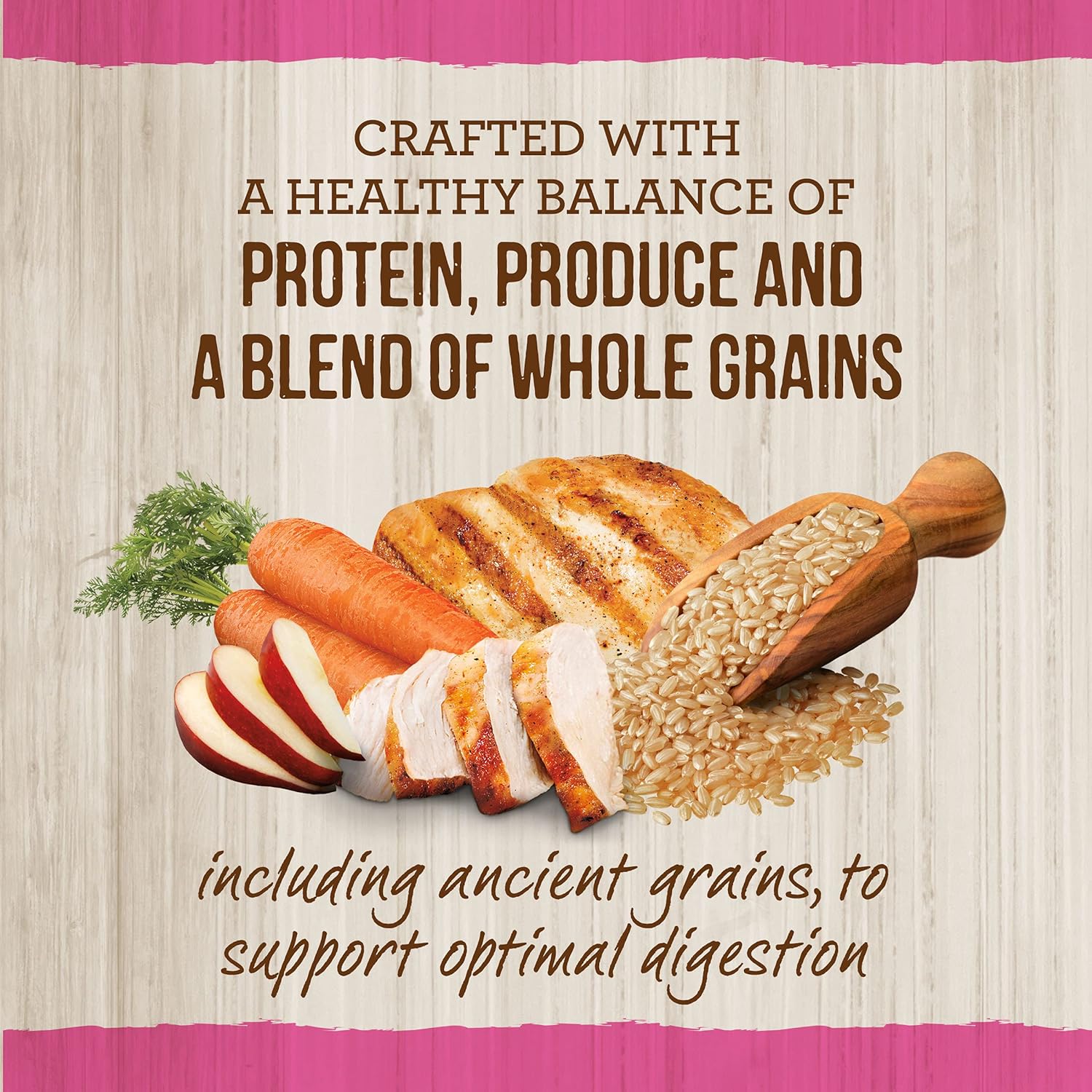 Alimento seco Merrick Classic Healthy Grains para perros, receta para razas pequeñas, bolsa de 12 libras