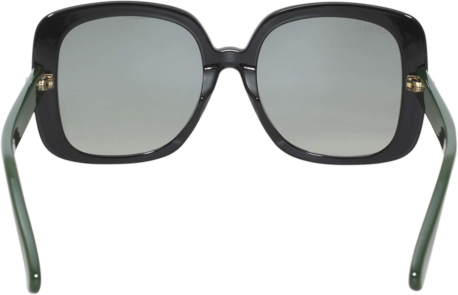 Солнцезащитные очки женские Gucci GG 0714 SA- 001 черный/серо-зеленый