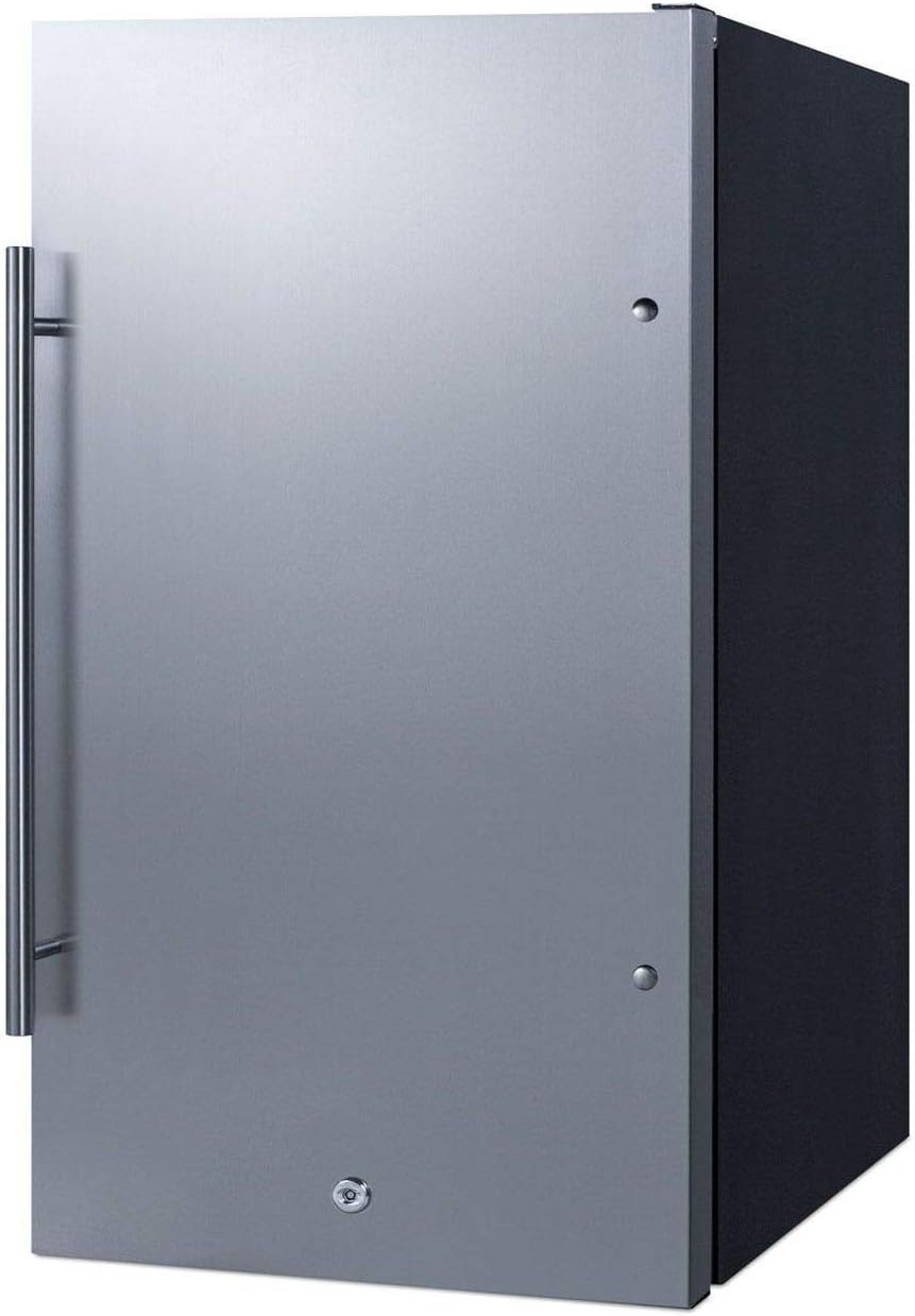 Summit Appliance FF195ADA ADA Shallow Depth Built-In All-Refrigerator, ADA Compliant; 3.13 cu.ft.; Automatic Defrost; Ideal For Small-spaced Commercial and Residential Settings
