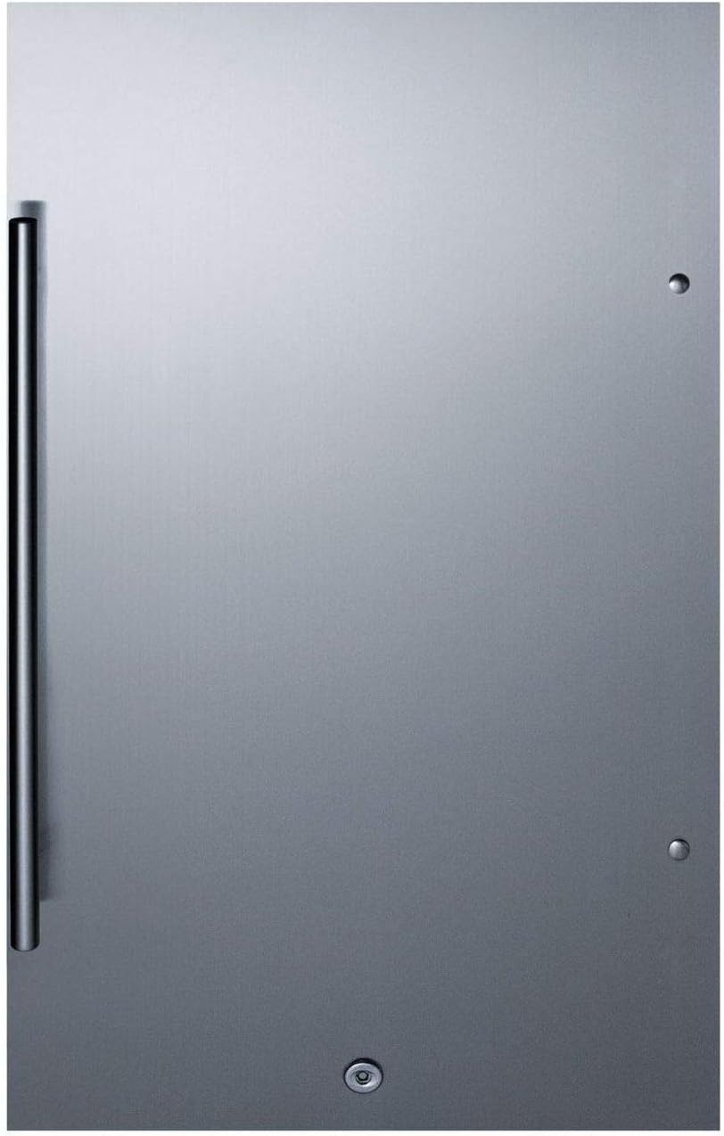 Summit Appliance FF195ADA ADA Wbudowana lodówka o małej głębokości, zgodna z ADA; 3,13 cu.ft.; Automatyczne rozmrażanie; Idealny do małych pomieszczeń komercyjnych i mieszkalnych