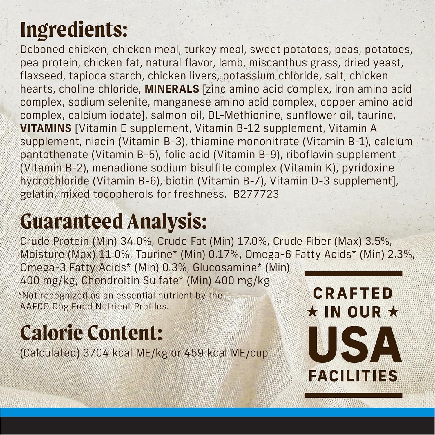 Merrick Backcountry Grain Free Dry Adult Dog Food, Kibble With Freeze Dried Raw Pieces, Large Breed Recipe - 20.0 lb. Bag