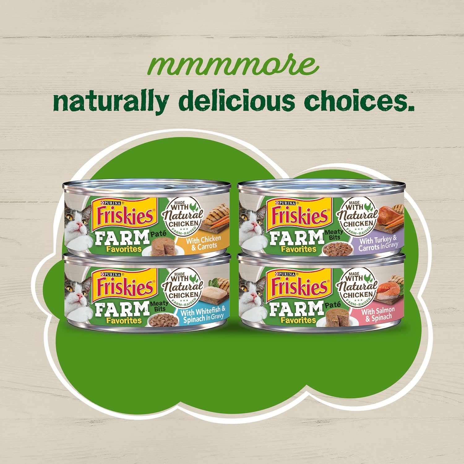 Purina Friskies сухой корм для кошек, Farm Favorites с курицей - мешок 22 фунта