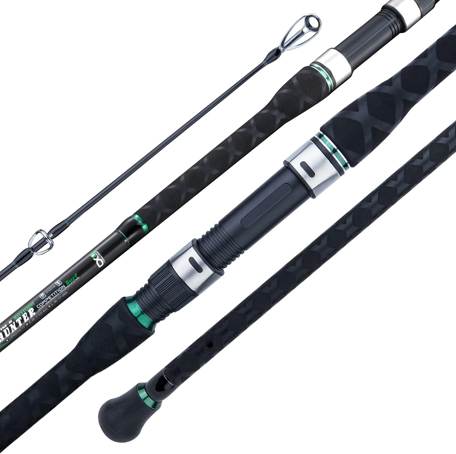 BERRYPRO Surfspinnrute IM8 Carbon Surf-Angelrute (9/10'/10'6"/11'/12'/13'3")