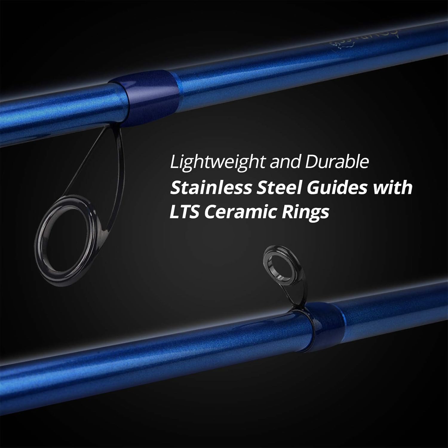KastKing Compass Telescopic Fishing Rods and Combo, Sensitive Graphite Composite Blank, Easy to Travel, Packs to Just 17 in Length, Stainless Guides and Ceramic Rings, Combos w/ 4 1BB Spinning Reel · v2