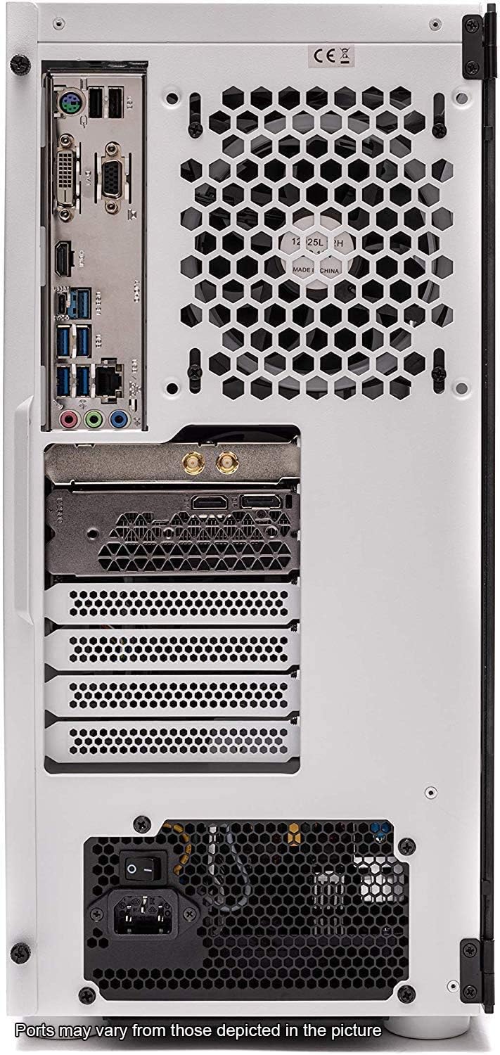 Ordinateur de jeu Skytech Archangel pour PC de bureau — Ryzen 5 3600 3,6 GHz, GTX 1660 Super 6G, 500 Go de SSD, 16 Go de DDR4 à 3200 MHz, ventilateurs RGB, Windows 11 Home 64 bits, Wi-Fi 802.11AC