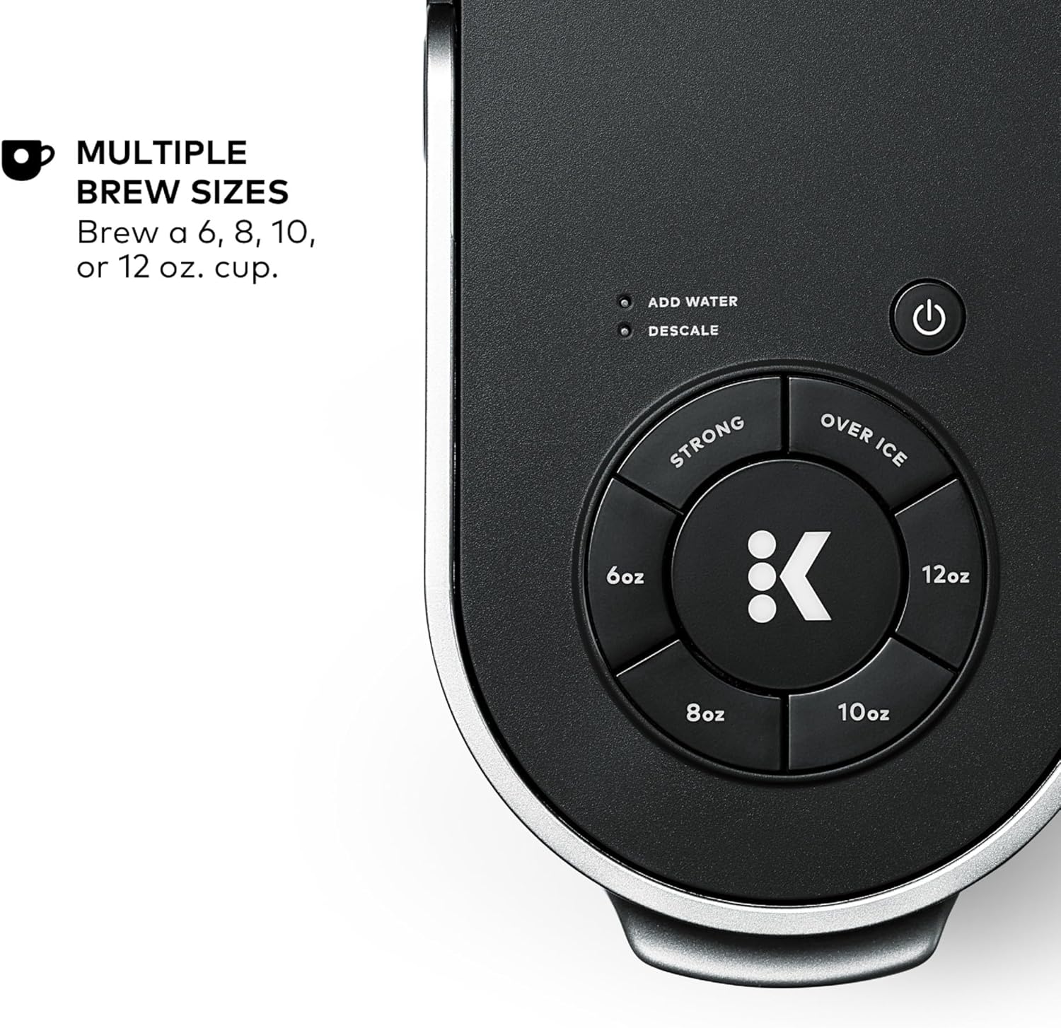 Keurig K-Supreme Single Serve K-Cup Pod Coffee Maker, MultiStream Technology, 4 Brew Sizes, 66oz Dual-Position Removable Reservoir, Black · v2