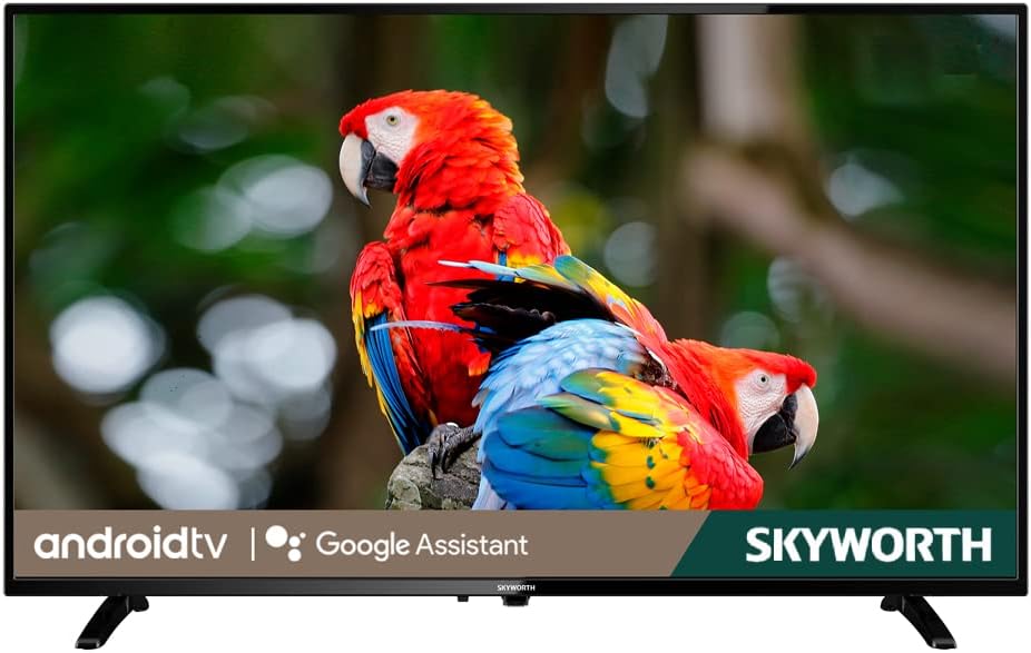 Skyworth 32 inch Smart TV, 720P Roku Google TV with Chromecast Built-in, Android LED TV for Bedroom - S3G · v3