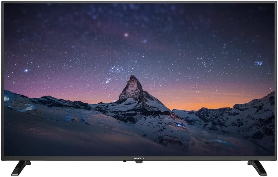تلفزيون Skyworth الذكي مقاس 32 بوصة، 720 بكسل Roku Google TV مع Chromecast مدمج، تلفزيون LED يعمل بنظام Android لغرفة النوم - S3G