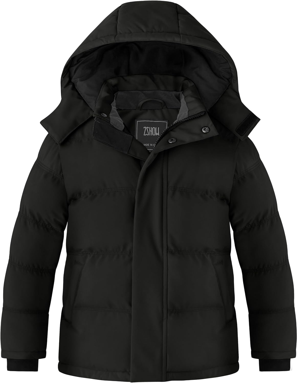 ZSHOW Girls Winter Coats Waterproof Hooded Puffer Jacket Outerwear Winter Jacket