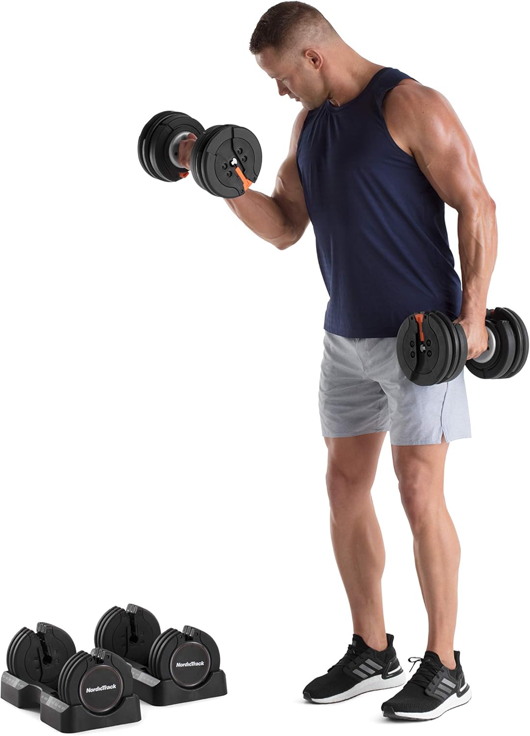 NordicTrack Select-a-Weight Adjustable Dumbbells · v5