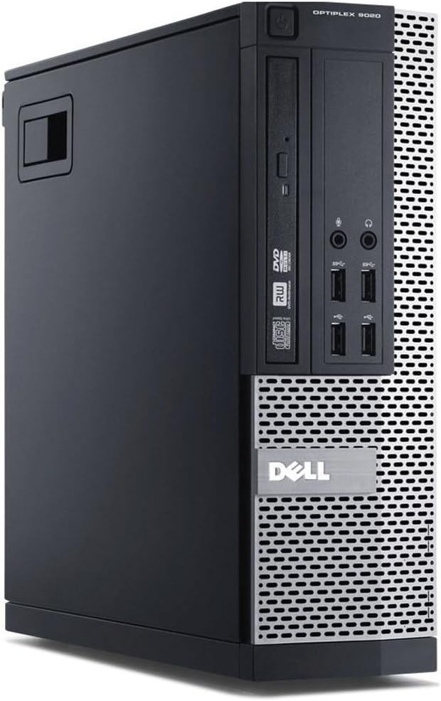 Dell Optiplex 9020 Small Form Factor Desktop with Intel Core i7-4770 Upto 3.9GHz, HD Graphics 4600 4K Support, 32GB RAM, 1TB SSD, DisplayPort, HDMI, Wi-Fi, Bluetooth - Windows 10 Pro (Renewed) · v9