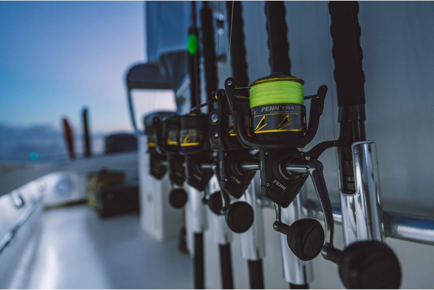 PENN Battle IV Spinning Reel and Fishing Rod Combo · v2