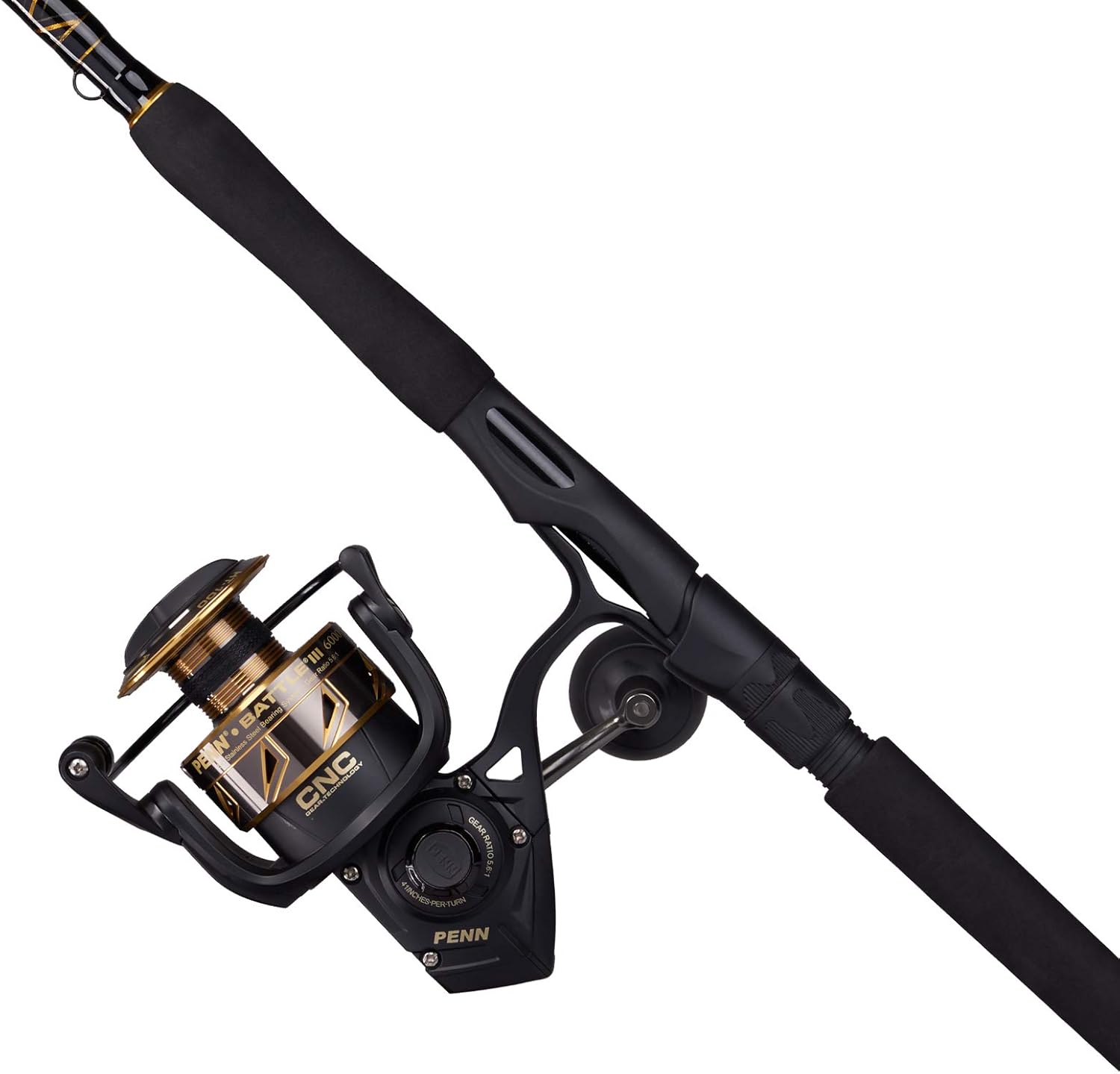 PENN Battle IV Spinning Reel and Fishing Rod Combo · v2