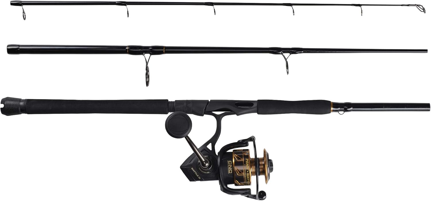 PENN Battle IV Spinning Reel and Fishing Rod Combo · v2