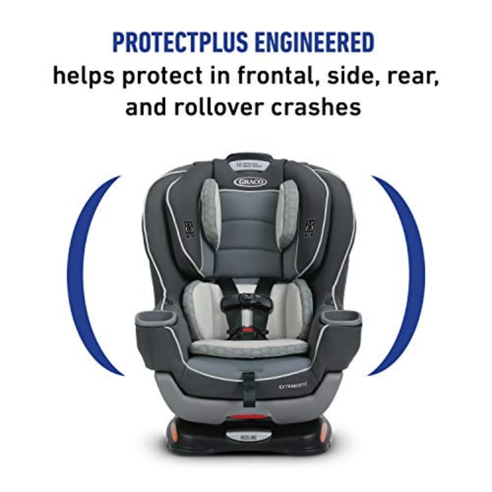 Graco Extend2Fit Convertible Car Seat, Rear-Facing and Forward-Facing, Extended Rear-Facing Seat Option, Redmond, Ideal for Newborns, Infants, and Toddlers · v2