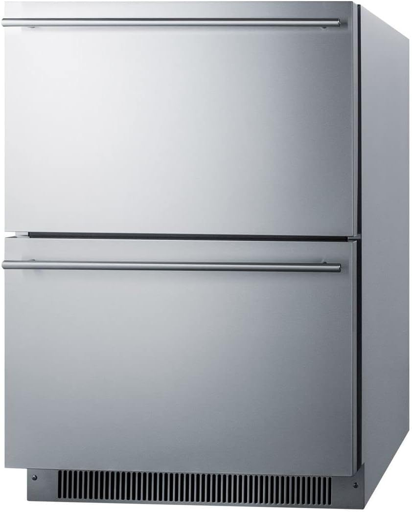 Summit ADRD24 24 Stainless Steel ADA Compliant Drawer Refrigerator in Stainless Steel · v4