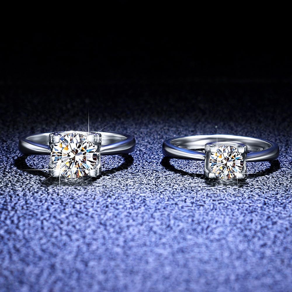 1 Carat IGI Certified Lab Grown Diamond Ring For Women 4 ProngSolitaire Diamond Engagement Ring Fine Jewelry For Her
