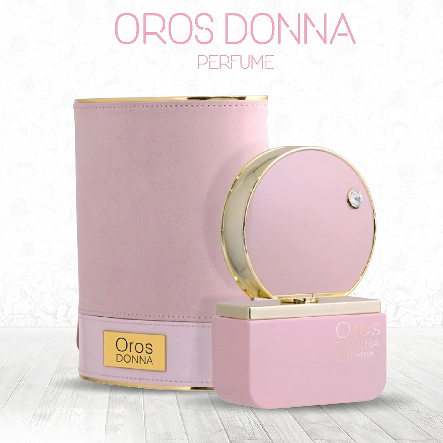 Eau de Parfum da donna Oros Donna di Armaf da 2,9 Oz/85 ml realizzato con cristalli Swarovski