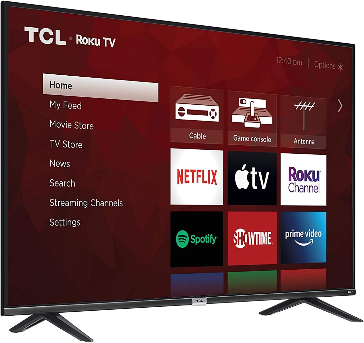 TCL 55 4K-UHD-HDR-Smart-Roku-Fernseher der Klasse 4 — 55S435, Modell 2021