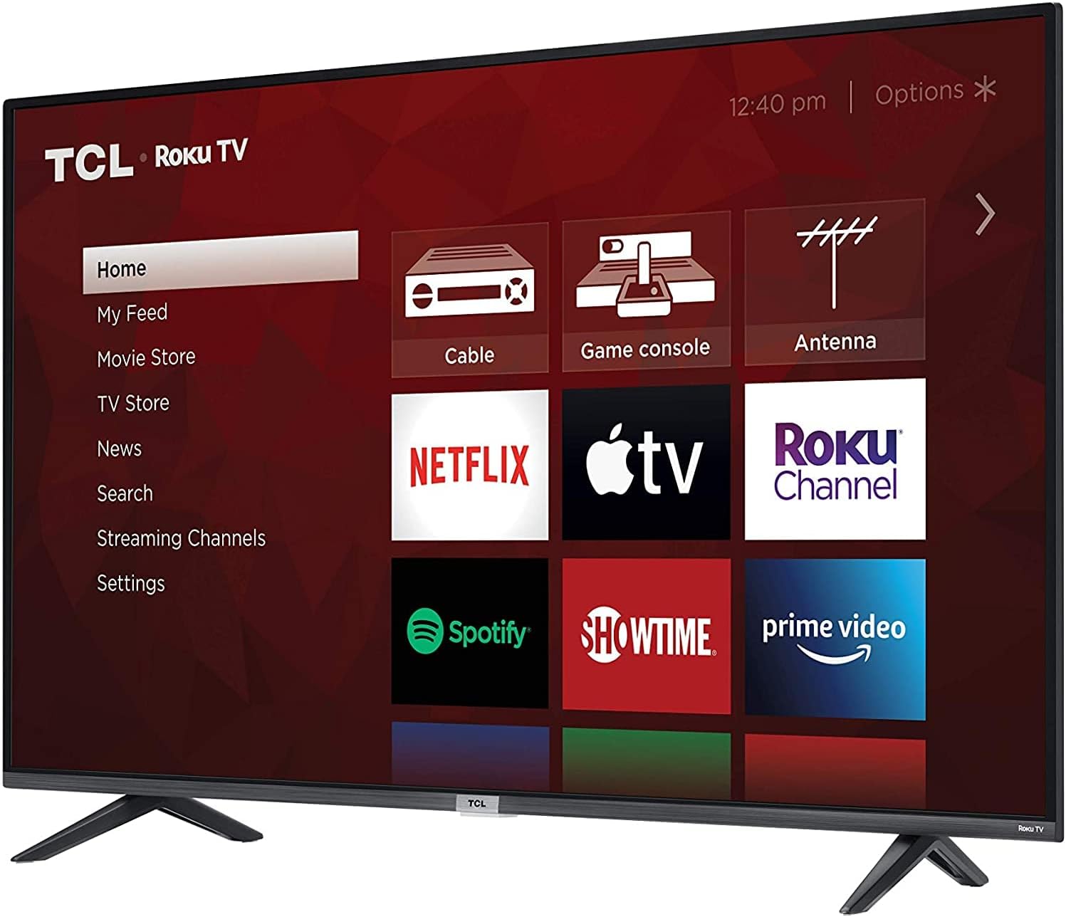 TCL 55 4K-UHD-HDR-Smart-Roku-Fernseher der Klasse 4 — 55S435, Modell 2021
