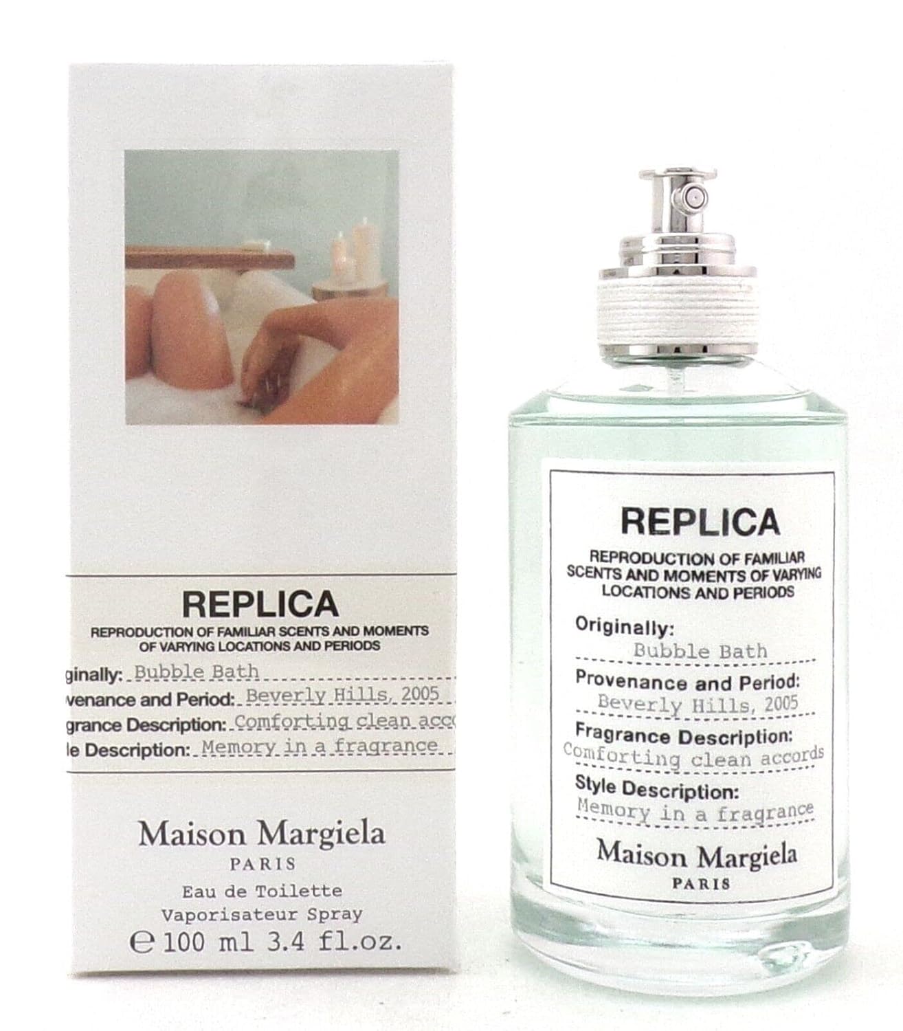 عطر Maison Margiela Replica Bubble Bath EDT، 3.4 أونصة سائلة