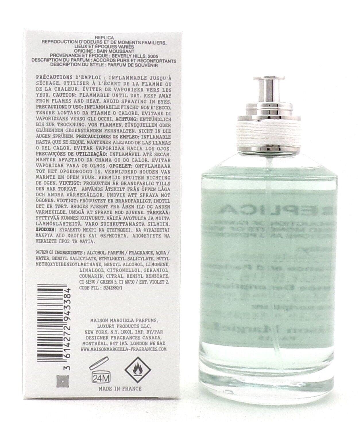 عطر Maison Margiela Replica Bubble Bath EDT، 3.4 أونصة سائلة