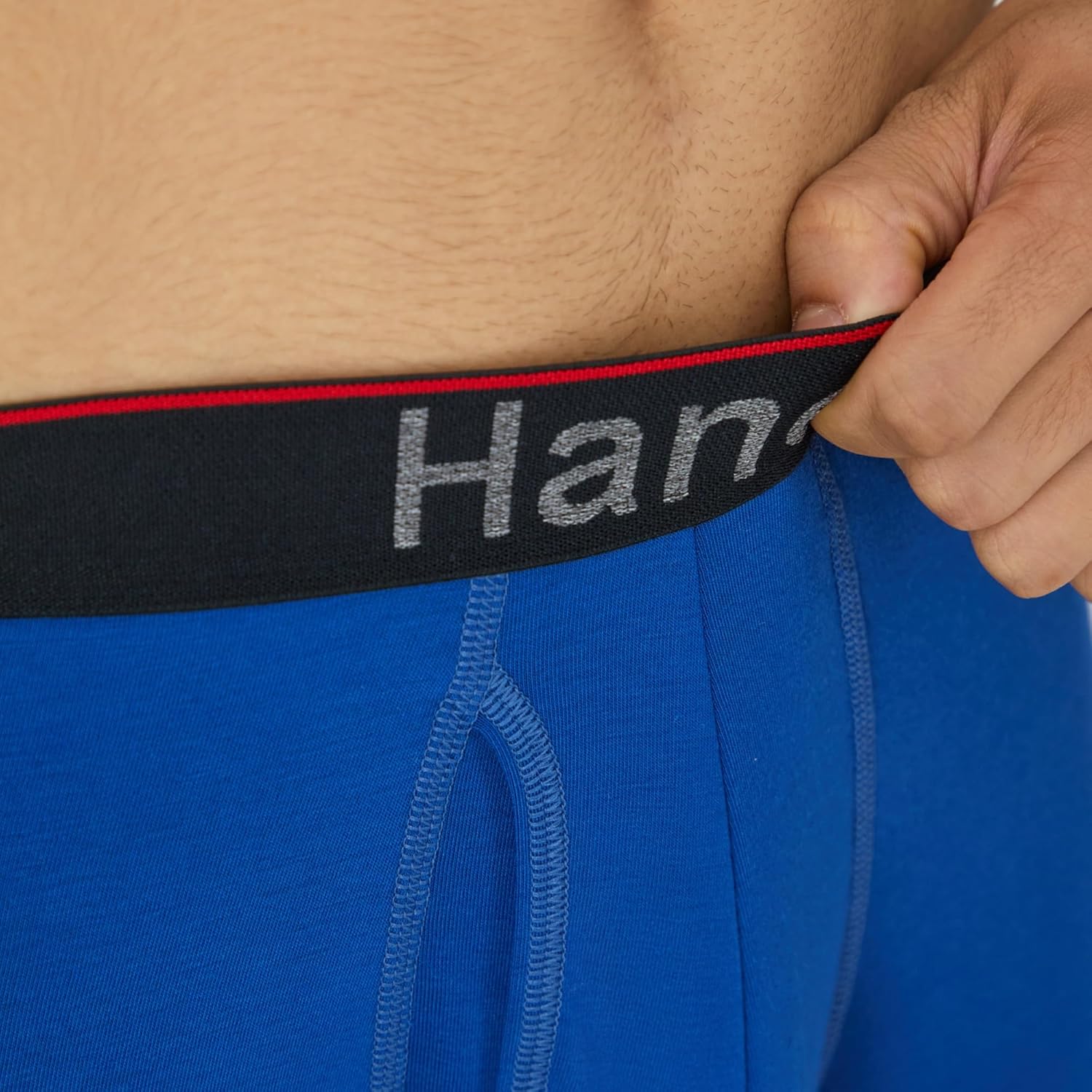 Boxers Hanes Total Support Pouch pour homme, anti-irritations, évacuation de l'humidité et contrôle des odeurs, lot de 3