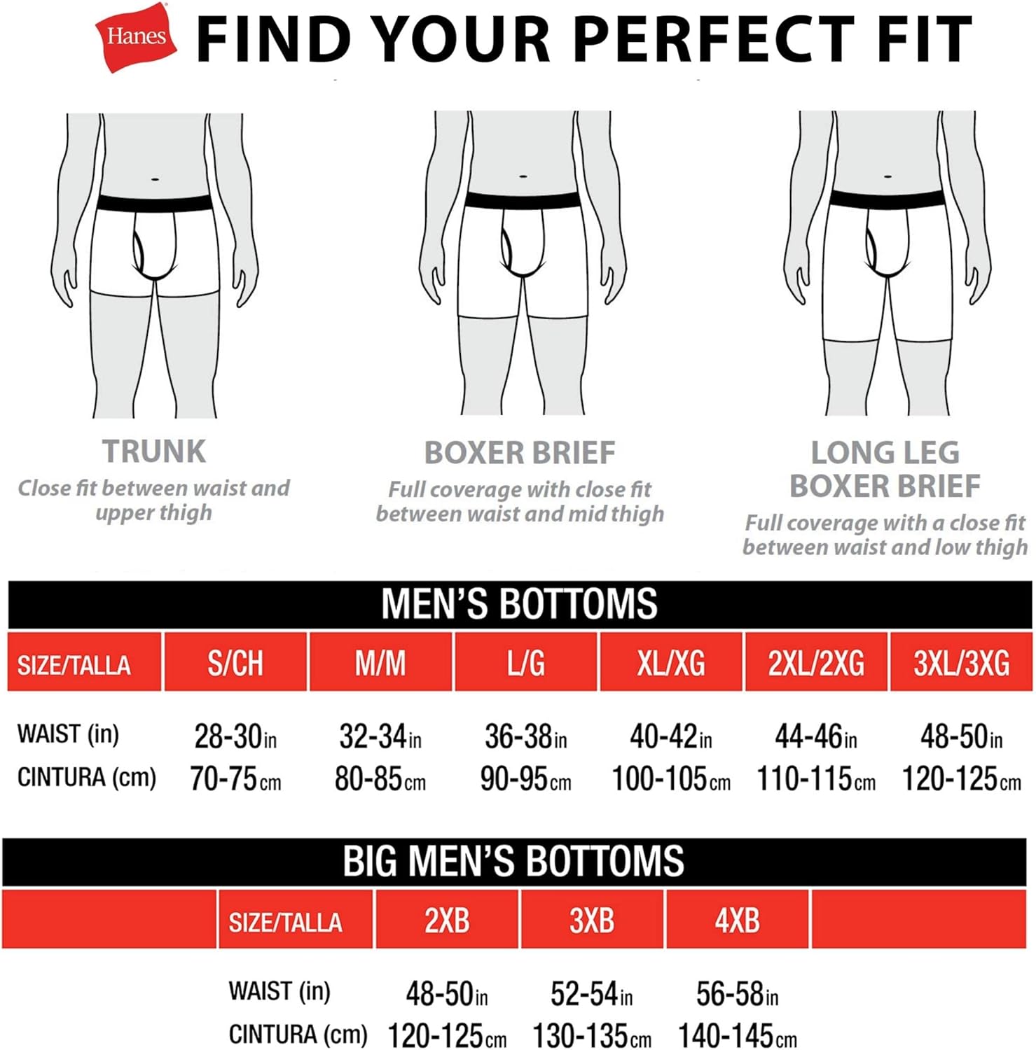 Boxers Hanes Total Support Pouch pour homme, anti-irritations, évacuation de l'humidité et contrôle des odeurs, lot de 3