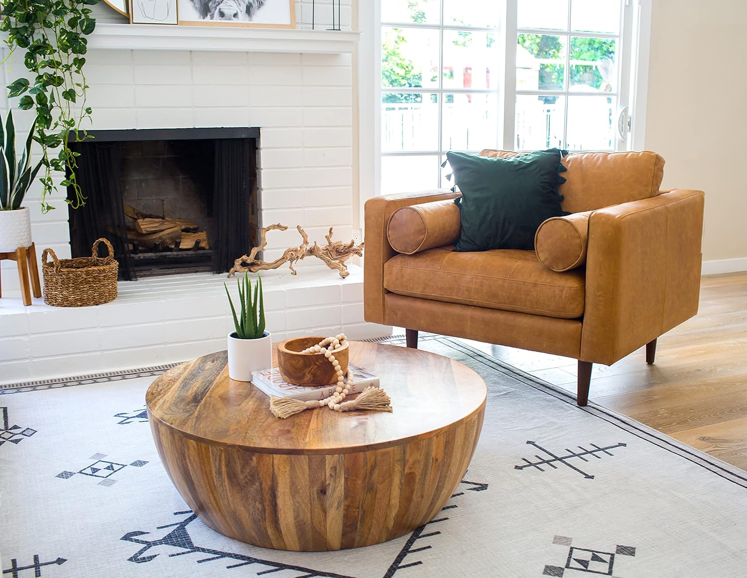 POLY BARK Napa Furniture, Cognac Tan · v2