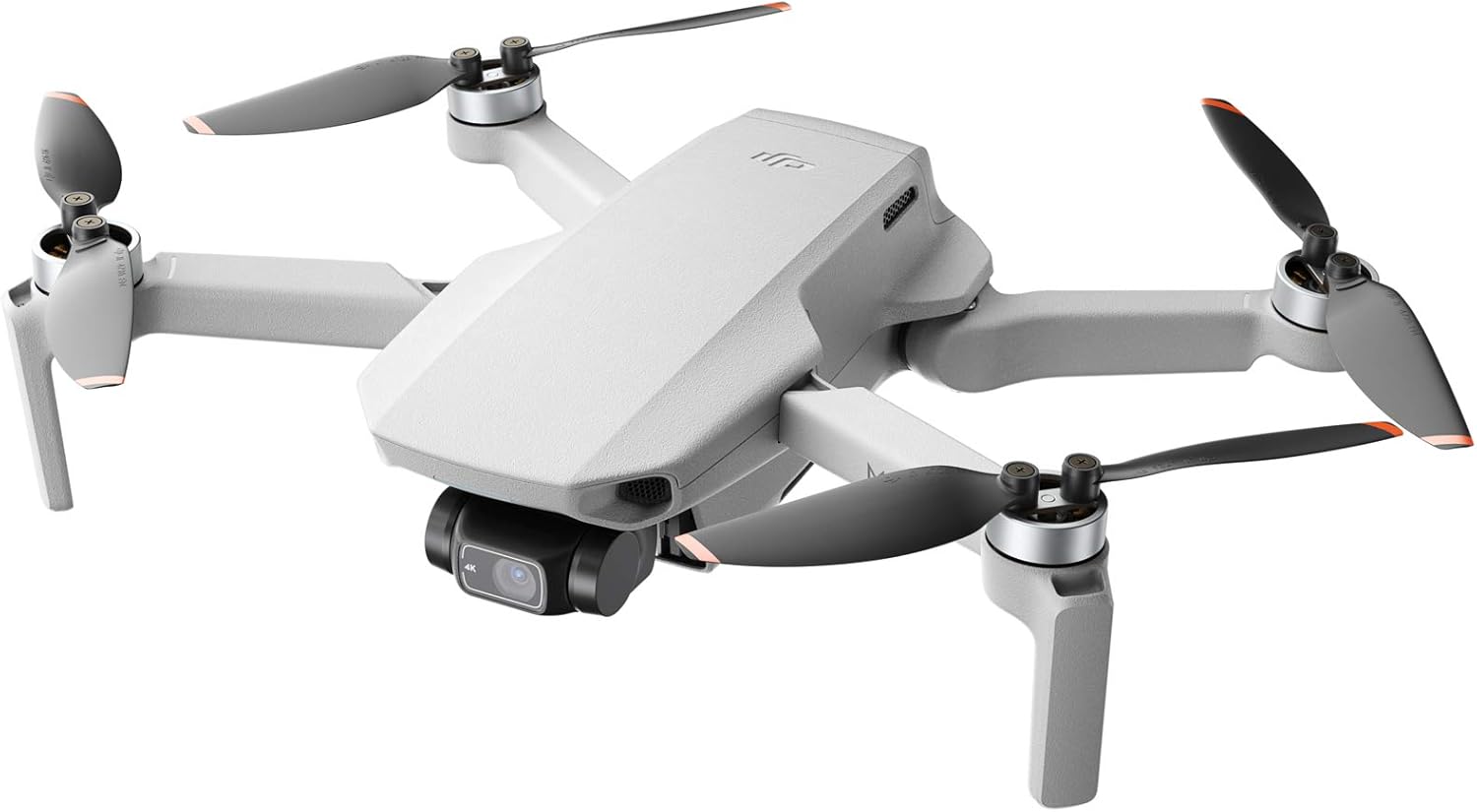 DJI Mini 2 — Quadricottero drone ultraleggero e pieghevole, giunto cardanico a 3 assi con fotocamera 4K, foto da 12 MP, 31 minuti di volo, trasmissione video HD OcuSync 2.0 10 km, QuickShots Grey