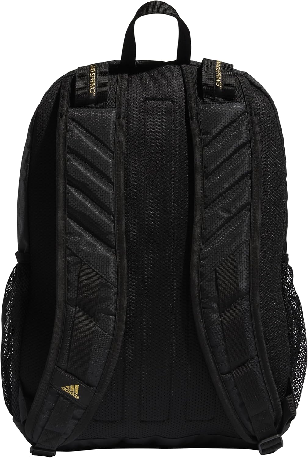 กระเป๋าเป้ adidas Unisex Prime 6 สีดำ/ทองเมทัลลิก ขนาดเดียว