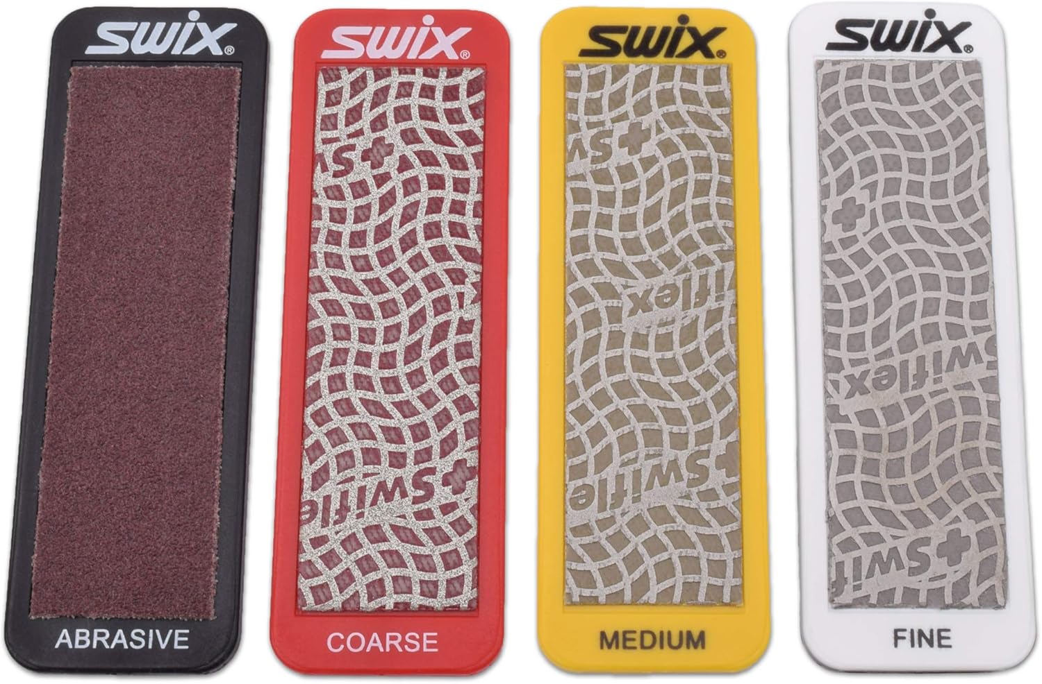 Kit RaceWax Multi Edge 80 mm - Quatre diamants pour le réglage de la base et des côtés des skis - Gummi More - (ZL-7040)