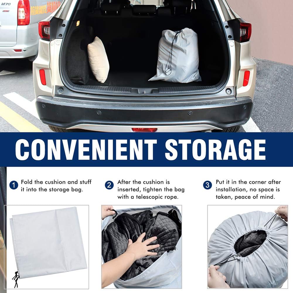 Dog Car Seat Pet Booster Seat Pet Travel Safety Car Seat,The Dog seat Made is Safe and Comfortable,and can be Disassembled for Easy Cleaning (Gray) · v5