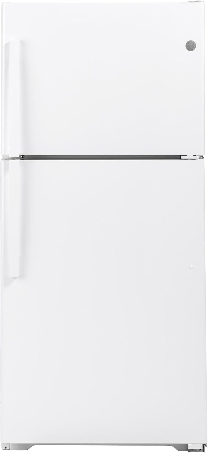 GE GTS19KGNRWW 19.2 Cu. Ft. White Top Freezer Refrigerator · v4