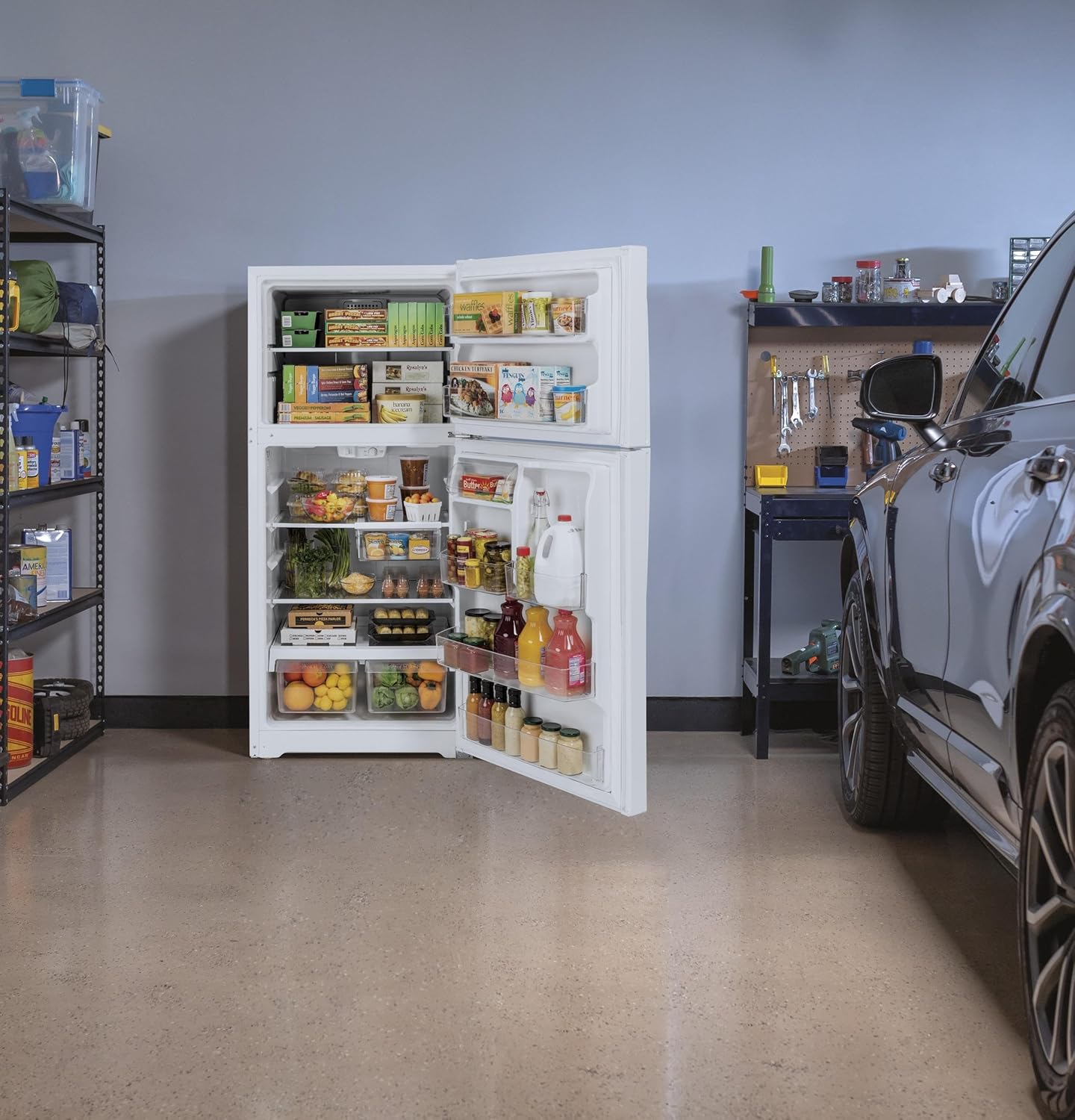 Kulkas Freezer GE GTS19KGNRWW 19,2 Cu.