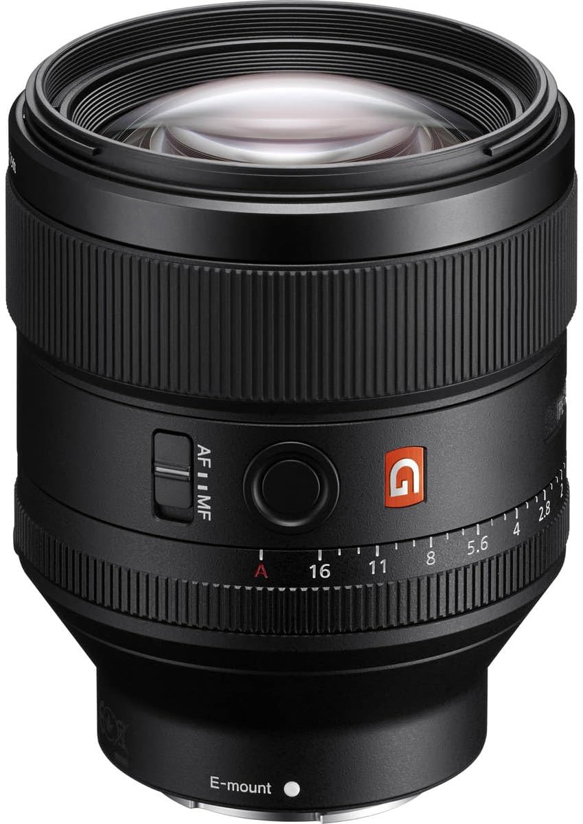 Obiettivo Sony FE 85mm f/1.4 GM per Sony E, pacchetto con Peak Design 6L Everyday Sling V2, cinturino SlideLite, kit filtri da 77 mm, kit di pulizia, panno di pulizia