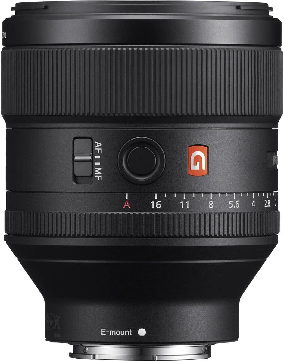 Obiettivo Sony FE 85mm f/1.4 GM per Sony E, pacchetto con Peak Design 6L Everyday Sling V2, cinturino SlideLite, kit filtri da 77 mm, kit di pulizia, panno di pulizia