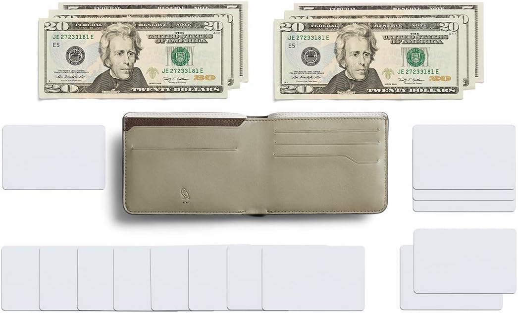 Bellroy Hide Seek Premium Edition LO (Schmale Brieftasche aus Leder)