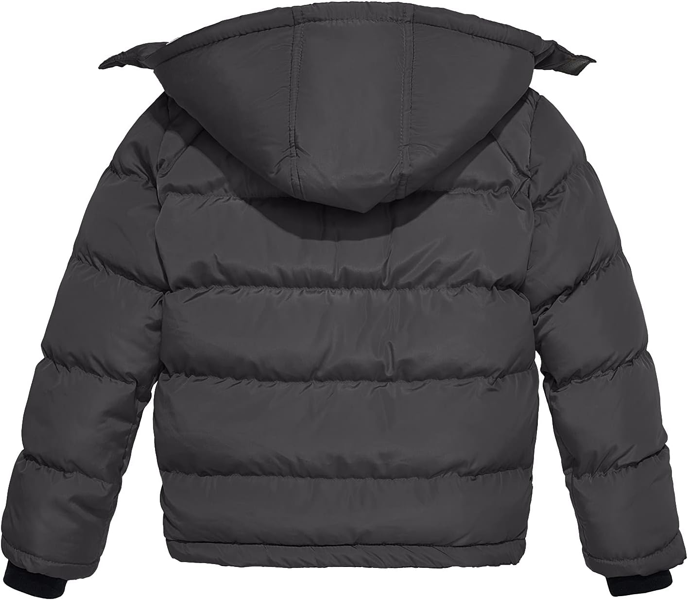 wantdo Boys Fleece Winter Coat Waterproof Puffer Jacket Warm Winter Outerwear Jackets with Hood · v2