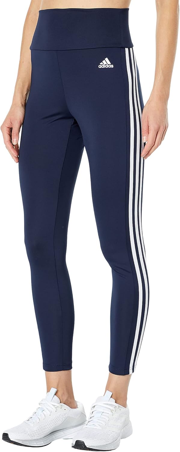 Adidas 7/8-Strumpfhose für Damen mit 3 Streifen und hohem Bund
